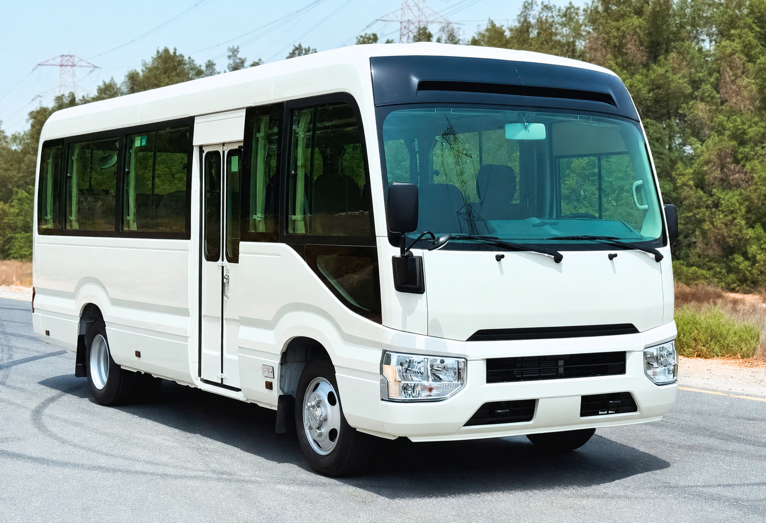 Toyota Coaster — 20+ Seater Staff Bus